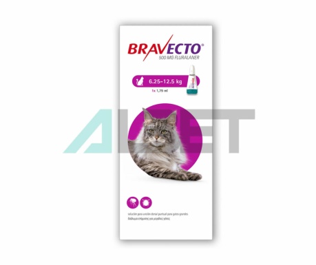 Bravecto Plus, pipetas antiparasitarias para gatos, laboratorios MSD
