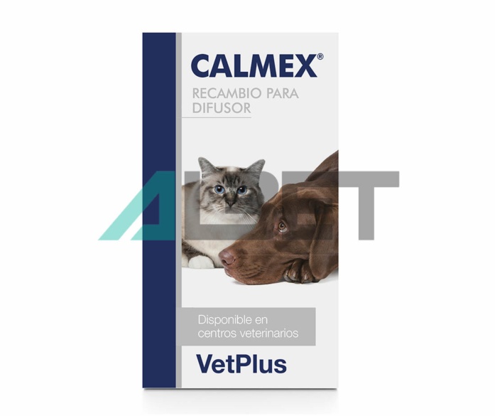 Calmex Recambio Difusor, aceites esenciales relajantes para perros y en gatos, Vetplus