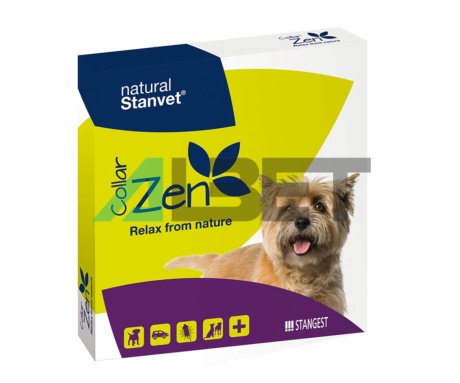 Collar Zen natural antiestrés para perros marca Stangest
