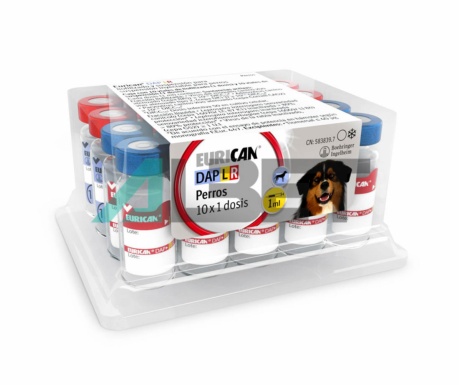 Vacuna pentavalente con rabia para perros, marca Boehringer Ingelheim