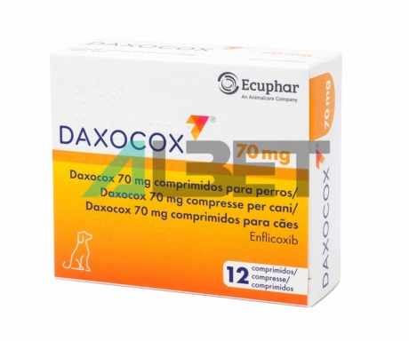 Daxocox, antiinflamatorio semanall para perros, laboratorio Ecuphar