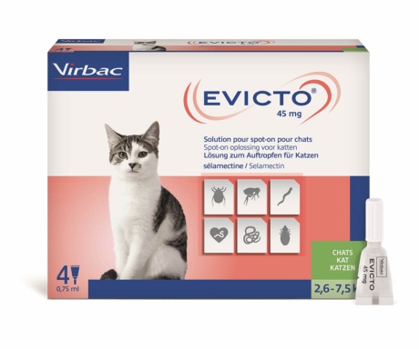 Pipetas antiparasitaries endectocidas mensuales para gatos | Virbac