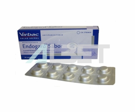 Comprimidos antiparasitarios internos para perros, laboratorio Virbac