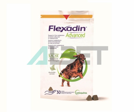 Flexadin Advanced , condroprotector per gossos, laboratori Vetoquinol