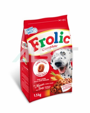 Frolic Adult - Aliment semi-humit per l'alimentació diària de gossos mitjans-grans