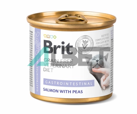 Latas de alimento para perros con gastroenteritis, marca Brit