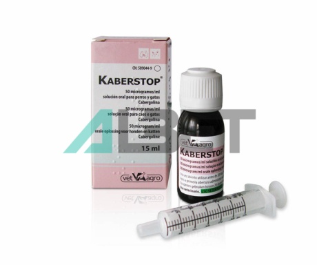 Kaberstop 15ml, antiprolactínic per gates i gosses, Chemical Iberica