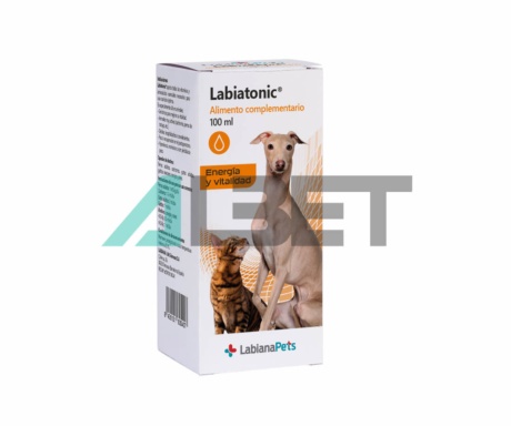 Labiatonic, suplement alimentari en xarop per animals, Labiana