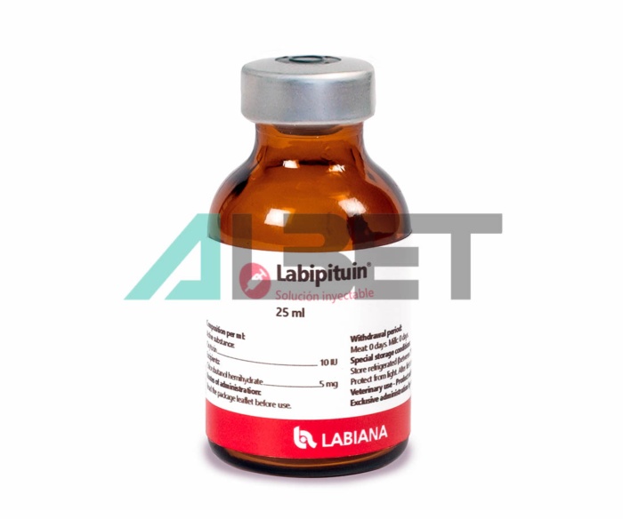 Oxitocina injectable per animals, laboratori Labiana