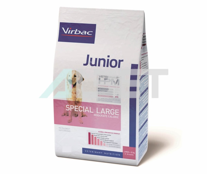 Junior Dog Special Large, pinso per gossos joves, marca Virbac