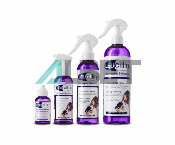Leucillin Spray antiséptico y antimicrobiano para mascotas, Chemical Iberica