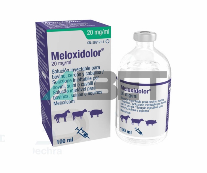 Antiinflamatori injectable per animals, marca Dechra