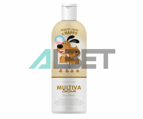 Multiva CoolSmile Pro-White, blanqueador dental para mascotas, marca Vetnova