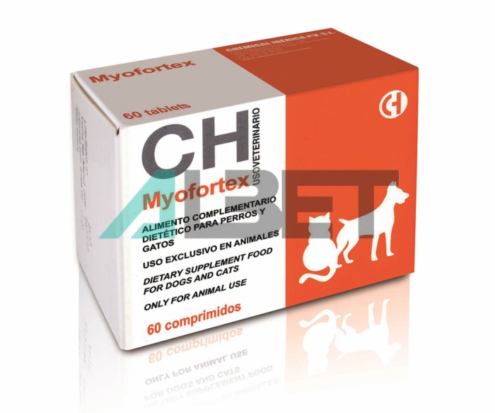 Myofortex, suplement per gossos i gats amb insuficiència cardíaca, Chemical Iberica