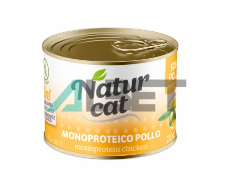 Llaunes de menjar natural per gats, marca Naturcat