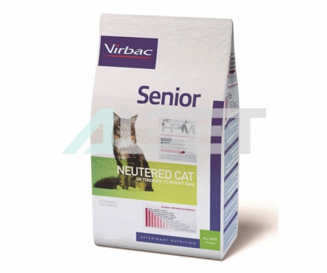 Senior Neutered Cat, pinso per gats vells, marca Virbac