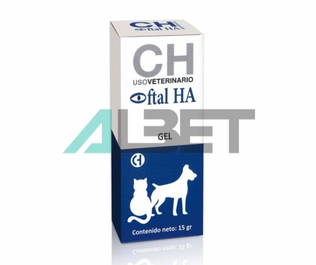 Oftal HA Gel, humectante ocular para gatos y perros, Chemical Iberica