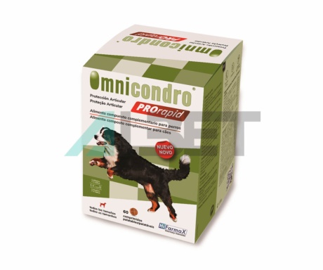 Omnicondro Rapid, condroprotector para perros, laboratorio Hifarmax