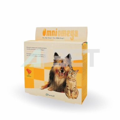 Suplemento con ácidos grasos para gatos y perros, marca Hifarmax