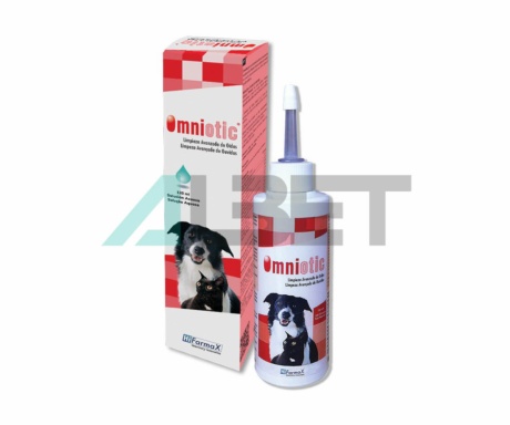 Limpiador auricular para perros y gatos envase de 120ml, marca Hifarmax