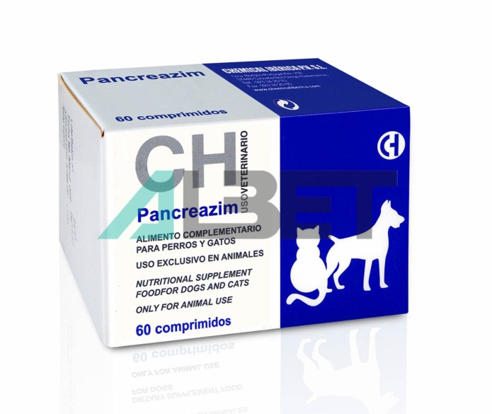 Pancreazim, enzimas digestivas para perros y gatos, Chemical Iberica