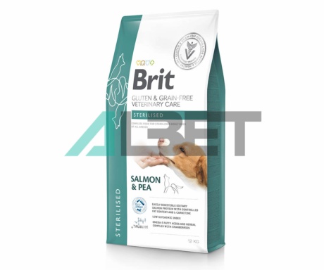 Sterilised Dog Grain Free, alimento hipoalergénico para perros esterilizados, marca Brit