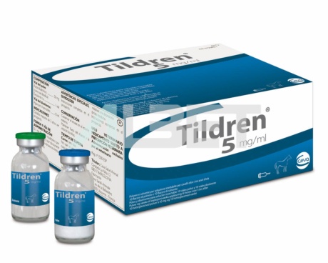 Tildren, tractament injectable per cavalls amb coixesa, marca Ceva