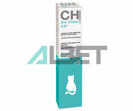 Uro Chem Gato, diurético en pasta oral para gatos, Chemical Iberica