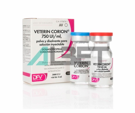Gonadotropina inyectable para animales, laboratorio DFV
