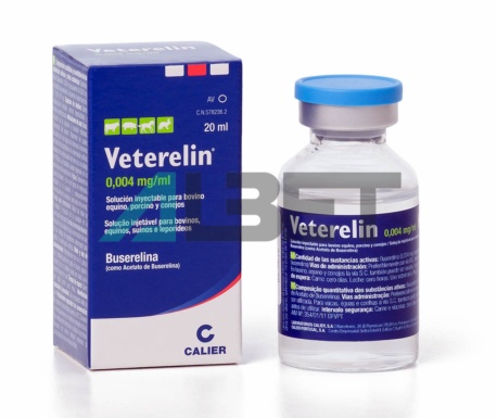 Veterelin, prostaglandina injectable, laboratorio Calier