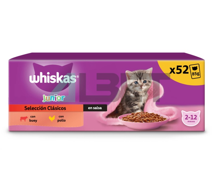 Whiskas Core Junior Seleccion Clásicos Salsa Albet Distribuidora