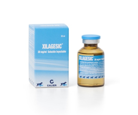 Xilagesic 20mg/ml sedante y preanestésico, laboratorio Calier