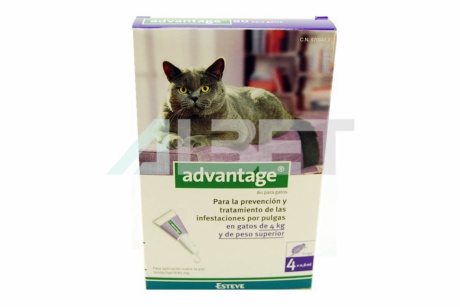 Pipetas antipulgas para gatos, marca Bayer