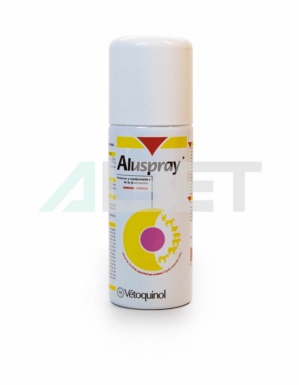 Aluspray, spray desinfectante para animales, laboratorio Vetoquinol