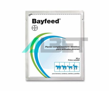 Complement dietètic per animals joves, marca Bayer