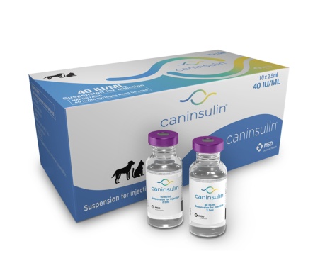 Insulina para gatos y perros, marca MSD