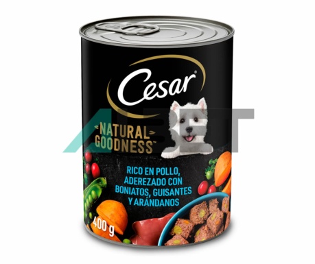 Cesar Natual Goodness Pollastre, aliment humit natural per gossos