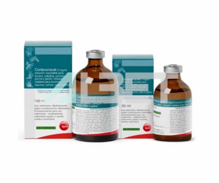 Vial glucocorticoide dexametasona injectable, marca Syva