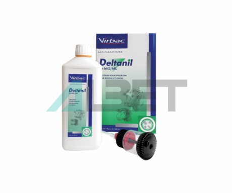 DELTANIL 10 mg/ml SOL. POUR-ON BOVINO Y OVINO, Antiparasitari extern contra mosques, paparres i polls