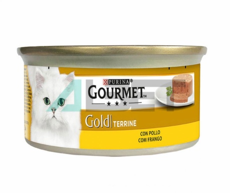 Tarrinas para gatos sabor pollo, Gourmet Gold