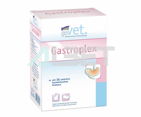 Govet Bunny Gastroplex, complement alimentari natural per conills i cobais amb Gastroenteritis i Indigestions. Per aturar les diarrees en conills
