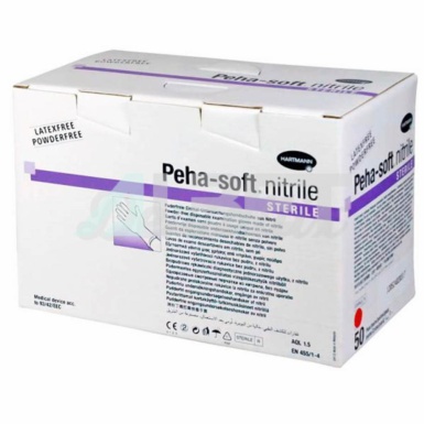 Guants Estèrils Peha-Soft Nitrile, guants estèrils de nitril per cirurgies