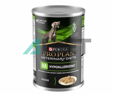 Llaunes de menjar per gossos amb problemes de pell, marca Proplan