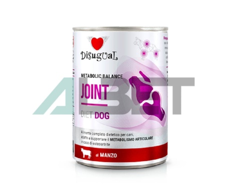 Joint Beef Ternera Disugual, latas de alimento apra perros con osteoartritis