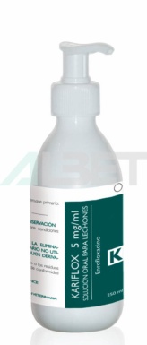 Enrofloxacina antibiótico oral para lechones, laboratorio Karizoo