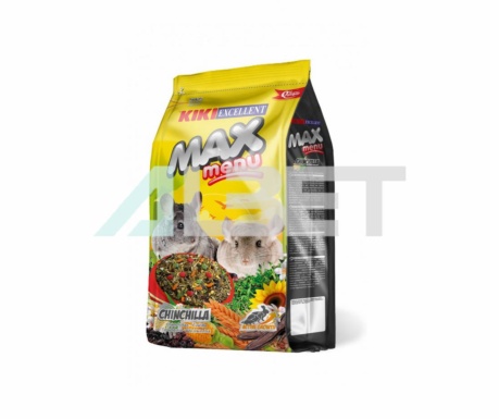 Kiki Max Menu Chinchillas, aliment complet per xinxilles