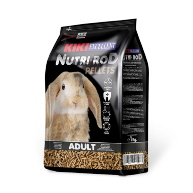 KIKI NUTRI-ROD CONEJOS ENANOS, menjar natural d'alta qualitat per conills nans adults