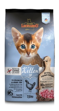 Kitten Grain Free, pinso sense cereals per gatets, marca Leonardo