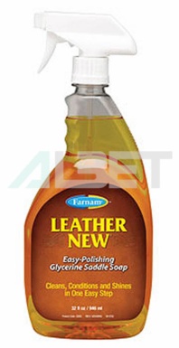 Leather New Spray, champú de uso frecuente para caballos, Vetnova