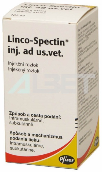 Antibiótico inyectable para animales, lincomicina estreptomicina, laboratorio Zoetis